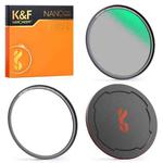 K&F CONCEPT SKU.1708 Magnetic 82mm Nano-X CPL Filter Circular Polarizing Filter Kit