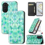 For Huawei Nova 10 CaseNeo Colorful Magnetic Leather Phone Case(Emerald)