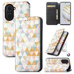 For Huawei Nova 10 CaseNeo Colorful Magnetic Leather Phone Case(Rhombus)