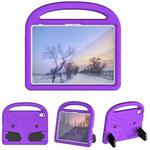 For iPad 10th Gen 10.9 2022 Sparrow Style Shockproof Kickstand EVA Tablet Case(Purple)