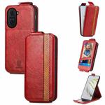 For Huawei Nova 10 Zipper Wallet Vertical Flip Leather Phone Case(Red)