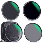 K&F CONCEPT SKU.1636 82mm 4 in 1 ND4 ND8 ND64 ND1000 Filter Kits