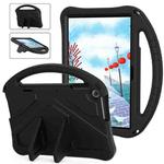 For Lenovo Tab M10 3rd Gen TB328FU / TB328XU 2022 EVA Shockproof Tablet Protective Case with Holder(Black)