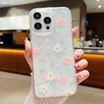 For iPhone 13 Pro Fresh Small Floral Epoxy TPU Phone Case(D02 Hand-painted Flower)