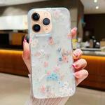 For iPhone 11 Pro Max Fresh Small Floral Epoxy TPU Phone Case(D01)
