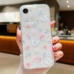 For iPhone 7 / 8 / SE 2022 Fresh Small Floral Epoxy TPU Phone Case(D06 Love of Butterfly)