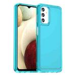 For Samsung Galaxy A04s Candy Series TPU Phone Case(Transparent Blue)