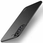 For Samsung Galaxy S23 5G MOFI Fandun Series Frosted Ultra-thin PC Hard Phone Case(Black)