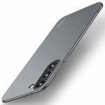 For Samsung Galaxy S23 5G MOFI Fandun Series Frosted Ultra-thin PC Hard Phone Case(Gray)