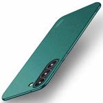 For Samsung Galaxy S23 5G MOFI Fandun Series Frosted Ultra-thin PC Hard Phone Case(Green)