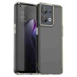 For OPPO Reno8 5G India Candy Series TPU Phone Case(Transparent Grey)