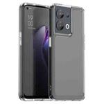 For OPPO Reno8 5G India Candy Series TPU Phone Case(Transparent)