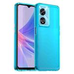 For OPPO A97 5G Candy Series TPU Phone Case(Transparent Blue)