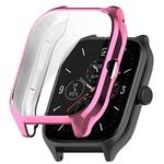 For Amazfit GTS 4 TPU Full-Enclosed Watch Case(Pink)