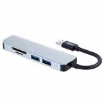 ENKAY Hat-Prince 5 in 1 Docking Station Adapter HUB SD/TF Card Reader, Interface:USB 3.0