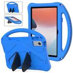 For OPPO Pad Air 10.36  2022 EVA Shockproof Tablet Case with Holder(Blue)