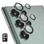 For Samsung Galaxy S23 Ultra 5G ENKAY Rear Lens Aluminium Alloy Tempered Glass Film(Green)