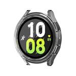 For Samsung Galaxy Watch4/5 44mm ENKAY Hat-Prince Waterproof Full Coverage PC Frame + 9H Tempered Glass Case(Transparent)