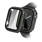 For Apple Watch Series 7＆8 45mm ENKAY Hat-Prince Waterproof Full Coverage PC Frame + 9H Tempered Glass Case