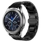 For Samsung Gear S3 Classic Armor Stainless Steel Metal Watch Band(Black)