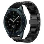 For Samsung Galaxy watch 42mm Armor Stainless Steel Metal Watch Band(Black)