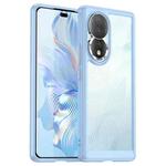 For Honor 80 Colorful Series Acrylic + TPU Phone Case(Blue)