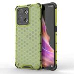 For OPPO Reno9 Pro Honeycomb Shockproof Phone Case(Green)