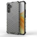 For Samsung Galaxy A34 5G Honeycomb Shockproof Phone Case(Black)
