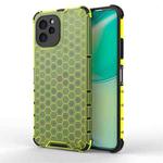 For Huawei Nova Y61 4G Honeycomb Shockproof Phone Case(Green)