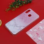 Stylish and Beautiful Pattern TPU Shockproof Cover Case for Galaxy A30(Marble)