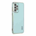 For Samsung Galaxy A53 5G ENKAY Hat-Prince Precise Hole Electroplated TPU Shockproof Phone Case(Green)