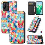 For vivo T2X CaseNeo Colorful Magnetic Leather Phone Case(Magic Space)