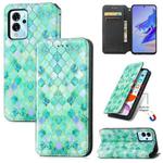 For ZTE Blade V40 Pro CaseNeo Colorful Magnetic Leather Phone Case(Emerald)