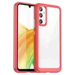 For Samsung Galaxy A34 5G Colorful Series Acrylic + TPU Phone Case(Red)