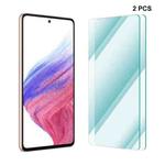 For Samsung Galaxy A54 5G 2pcs ENKAY Hat-Prince 0.26mm 9H 2.5D Tempered Glass Film