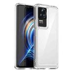 For Xiaomi Redmi K60E Colorful Series Acrylic + TPU Phone Case(Transparent)