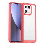 For Xiaomi 13 Colorful Series Acrylic + TPU Phone Case(Red)