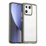 For Xiaomi 13 Colorful Series Acrylic + TPU Phone Case(Transparent Grey)