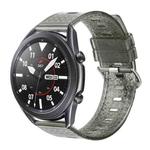 For Samsung Galaxy Watch3 45mm 22mm Transparent Shiny Diamond TPU Watch Band(Black)