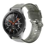 For Samsung Galaxy Watch 46mm 22mm Transparent Shiny Diamond TPU Watch Band(Black)
