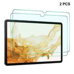 For Samsung Galaxy Tab S8+ 12.4 2pcs ENKAY 0.33mm Explosion-proof Tempered Glass Film