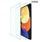 For Xiaomi Pad 5 Pro 12.4 2pcs ENKAY 0.33mm Explosion-proof Tempered Glass Film