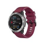 For Amazfit Falcon 22mm Silicone Quick Detachable Sports Watch Band(Burgundy)
