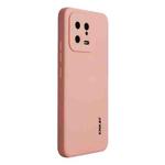 For Xiaomi 13 ENKAY Hat-Prince Liquid Silicone Shockproof Phone Case(Pink)