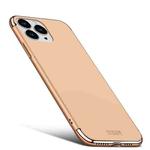 For iPhone 14 Pro MOFI Yatun Series 3 in 1 Stitching PC Phone Case(Gold)