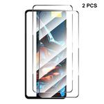 For Xiaomi Poco X5 Pro 2pcs ENKAY Hat-Prince Full Glue 0.26mm 9H 2.5D Tempered Glass Full Film