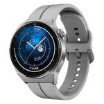 For Huawei Watch GT3 Pro 43mm 20mm Loop Silicone Watch Band(Grey)