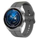 For Huawei Watch GT3 Pro 43mm 20mm Loop Silicone Watch Band(Dark Grey)