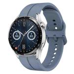 For Huawei Watch GT3 42mm 20mm Loop Silicone Watch Band(Blue)