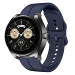 For Huawei Watch Buds 22mm Loop Silicone Watch Band(Navy Blue)